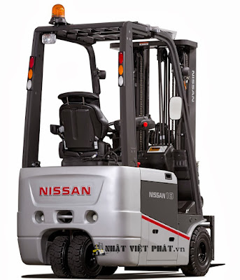 xe nâng điện Nissan ngồi lái sức nâng 3 tấn