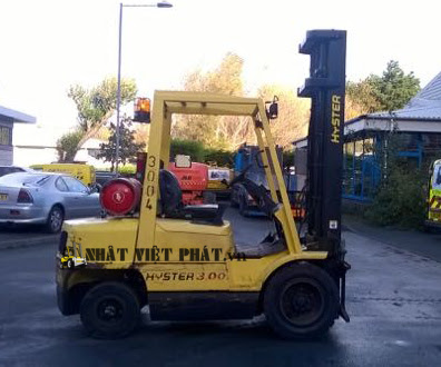 Xe nâng chạy xăng gas LPG forklift Hyster