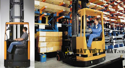 Reach Truck Caterpillar kiểu ngồi lái